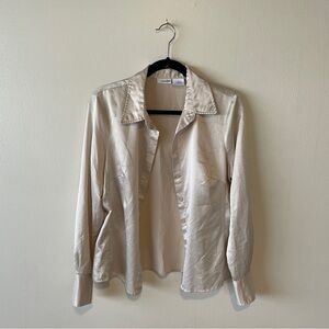 East 5th Light Beige Button Down Shirt